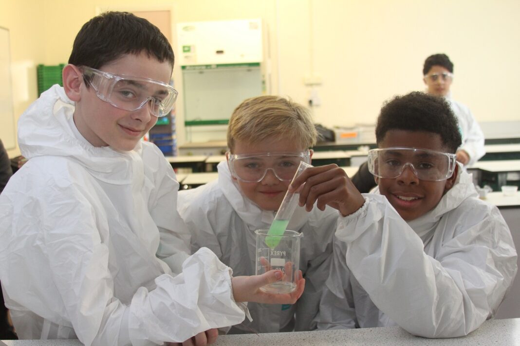 Youngsters at John Willmott learn about solving crimes through forensic science as part of the school’s ‘enrichment days’ scheme.