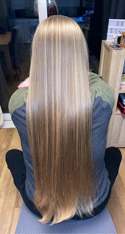 Caring Coleshill School student Libby hadn't had her hair cut for years before the big day.