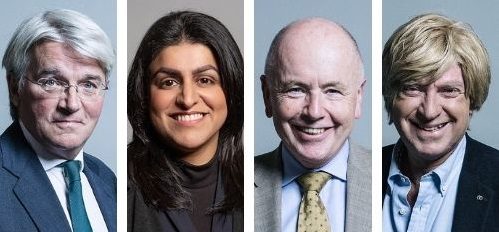 MPs Andrew Mitchell, Shabana Mahmood, Jack Dromey and Michael Fabricant are being contacted by the students.