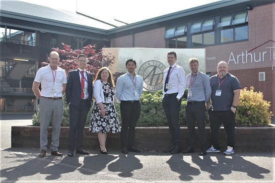 Mentors assemble at Arthur Terry School before the RGWM challenge.