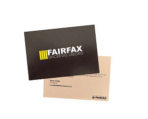 New Fairfax Academy Principal Sean Castle. delivered 1500 postcards to local homes to introduce himself in the summer.
