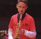 Louis was a talented saxophonist.