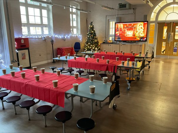 Every year group was welcomed by the conductors and served a delicious cup of hot chocolate by the resident chefs as they boarded the train, which had been lovingly created by staff.