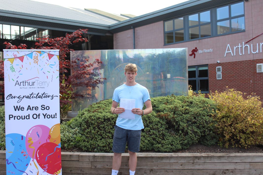 Arthur Terry A-levels 2025: Staff and students at the Arthur Terry School celebrating another year of sixth form exam success