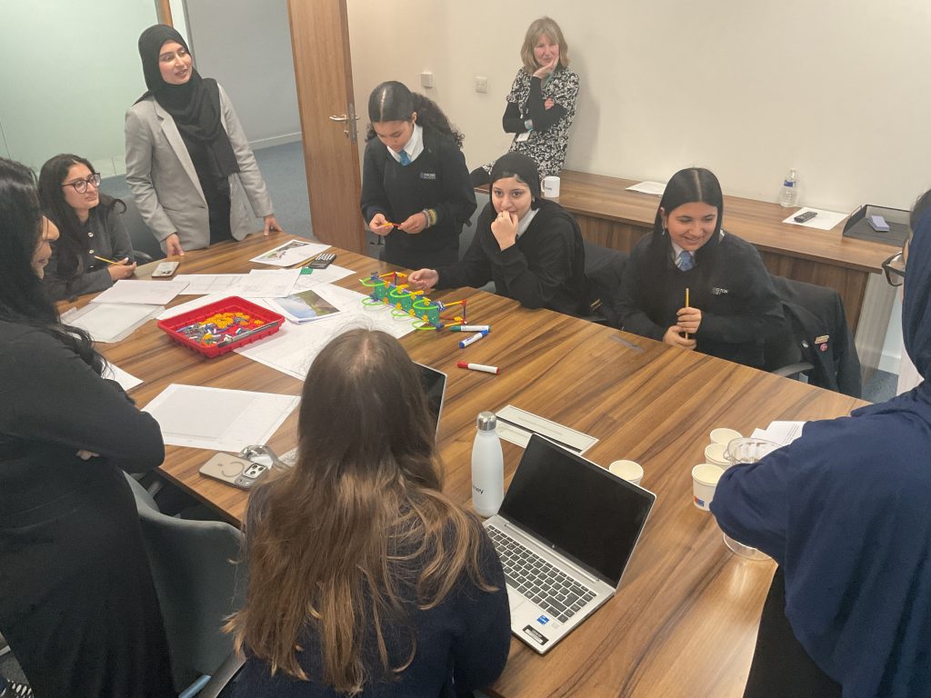 The Erdington Academy Amey Challenge team was tasked with responding to a simulated infrastructure emergency: the collapse of a bridge. 