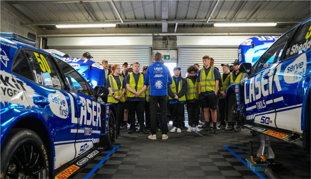 Students got an in-depth look at the world of motorsport at the FMAT Donington Park visit.