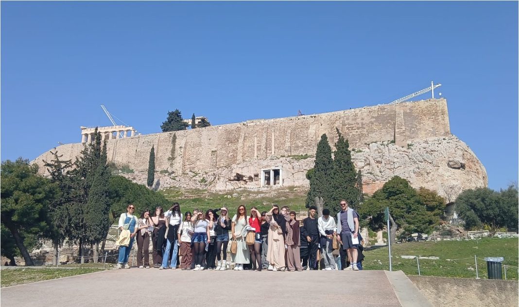 This year's Erdington Academy drama trip took Year 10 students to Athens.