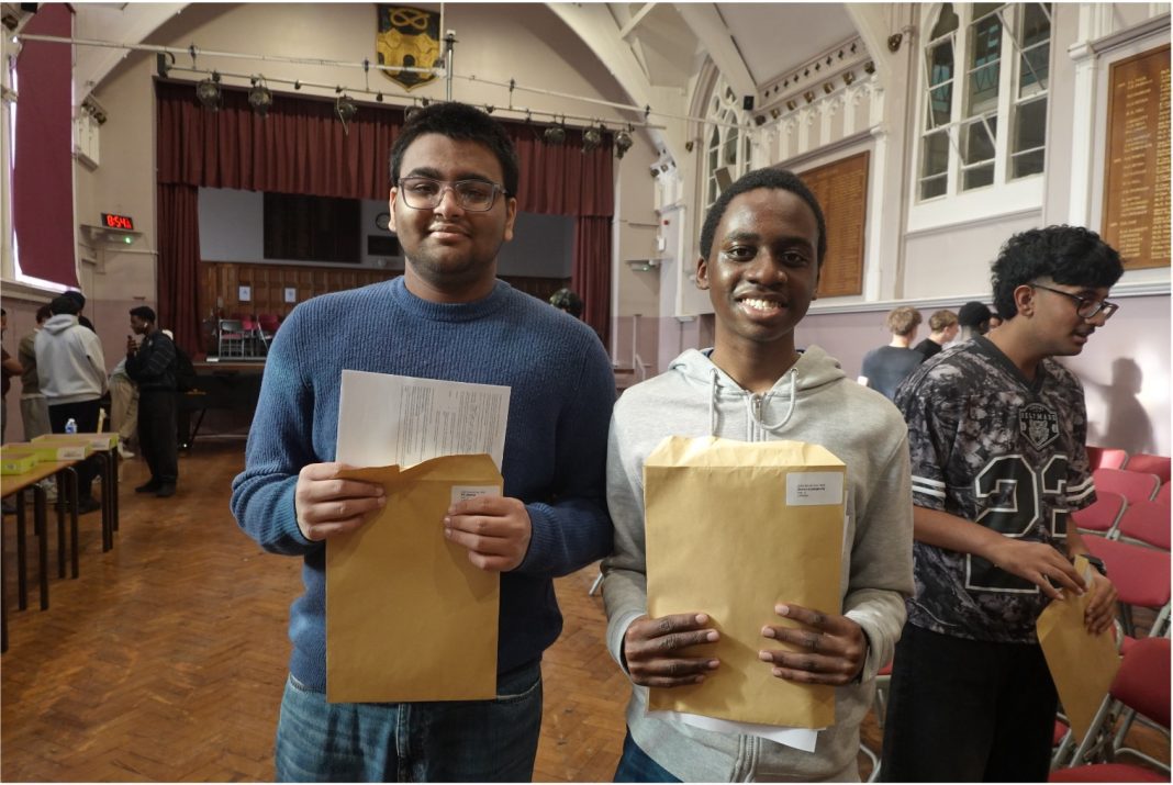 Handsworth Grammar GCSE results 2026: Students at King Edward VI Handsworth Grammar School excitedly collected their GCSE results yesterday.