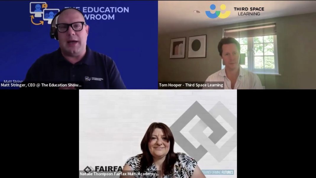AI maths tutoring programme: Academy Improvement Advisor for Maths and Numeracy Natalie Thompson recently sharing FMAT's approach on the national Education Showroom podcast.